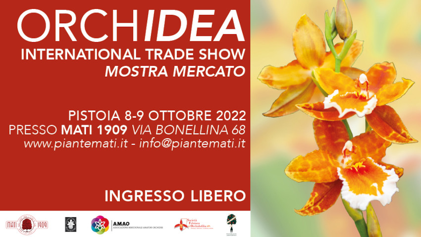 Torna ORCHidea, la mostra mercato internazionale